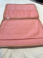 Pink Traveling Case 12&Prime;×16&Prime; Great A Laptop, Artwork, Toiletries & More