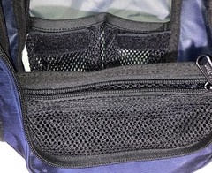 LL Bean Personal Organizer Polyester Toiletry Large Bag Blue