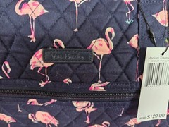 VERA BRADLEY « FLAMINGO FIESTA » MEDIUM TRAVEL BAG*DISCONTINUED/RARE PATTERN* NWT