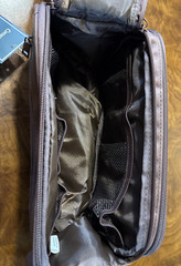 Pavilia Toiletry Bag – NWT. Multipocket interior Zip & Snap Closure