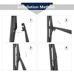 Rear Windshield Wiper Blade Arm Set for Volvo V60 2015-2017 – 310mm 12inch