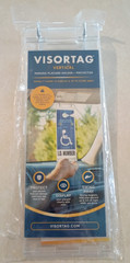 JL Safety Visortag Vertical Best Sturdiest Handicap Placard Holder Available NEW