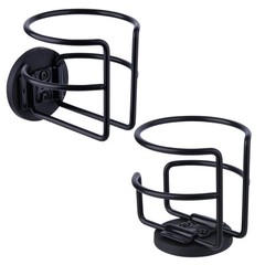 Strong Magnetic Cup Holder, Fully Covered Anti Drop Drink Black