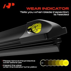 26&Prime; + 22&Prime; Windshield Wiper Blades Compatible with Mercedes-Benz GLE63,