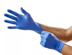 Cardinal Health™ Flexal Touch Nitrile Exam Gloves Blue, Large, Blue