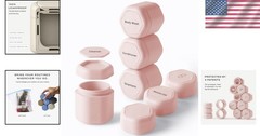 Reusable Capsule Set – Shampoo, Conditioner, Body Wash