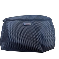 Delta Airlines TUMI Amenity Toiletry Included Kit Black Nylon Case Zip 7&Prime; x 4&Prime;