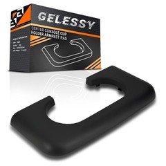 Gelessy Center Console Cup Holder Compatible with Ford F250 F350 F450 Black