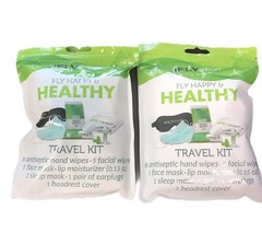 2x IFLY Smart Fly Happy Healthy Travel Kit