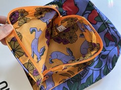 NEW! Baggu PACKING CUBE SET in “Night Orchard” — Washable Recycled Nylon, RARE!