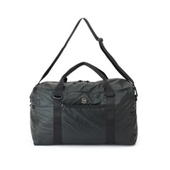 TO&FRO Boston Bag Premium Black Synthetic Leather Large Capacity Carry On