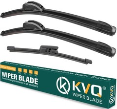 Hyundai Veloster Wiper Blade Set Replacement 26&Prime; 18&Prime; 2012-2017 3 Pieces