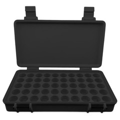 Waterproof 3D Printed Vial Storage Case – 50 Slot Essential Oil Holder, Freezer