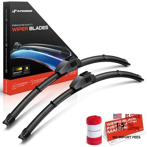 APWB092 20&Prime; + 20&Prime; 2 Pack Windshield Wiper Blades Compatible with Ford 1999
