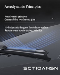 Windshield Wipers Set for Mercedes GL, ML, GLE 3 Pack 26&Prime;, 23&Prime;, 12&Prime;