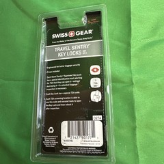 Swissgear Travel Sentry Key Locks , 2Pk, TSA Accepted Secure Your Luggage & Bag