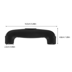 Plastic Suitcase Handle Repair Part Black for Trolley Case with Comfortable Grip