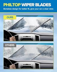 24&Prime; 17&Prime; Windshield Wiper Blades Compatible with 2010-2017 Equinox/Terrain