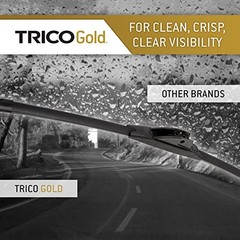 Gold 24&Prime; + 18&Prime; Premium Automotive Replacement Windshield Wiper Blades (Set of