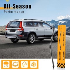 14&Prime; Rear Wiper Blade Replacement for BMW X5, Volvo V70, V90, XC40, XC70