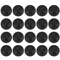 50Pcs Lightweight Plastic Suitcase Feet Pads Black PP Travel Luggage Support