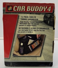 *B) JLR Gear Car Buddy 4 Travel Cooler Organizer CD Visor
