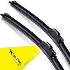 DOG TAIL Windshield Wiper Blades – 26 » & 18 » – J Hook