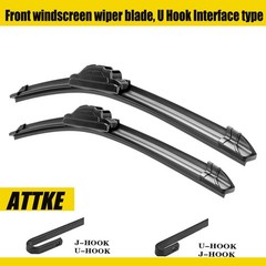 Wiper Blades 22&Prime; Front + 21&Prime; Front + 12&Prime; Rear for Dodge Durango 2011-2021/Jeep
