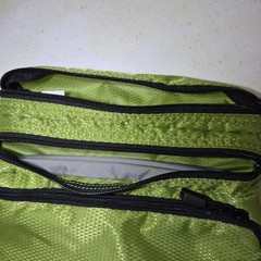 eBags Pack-It-Flat Toiletry Kit Nylon Green EB2102 Travel Bag