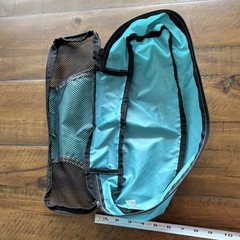eBags Travel Organizer Pouch Packing Cube Blue Mesh Panels Zippered EB2145