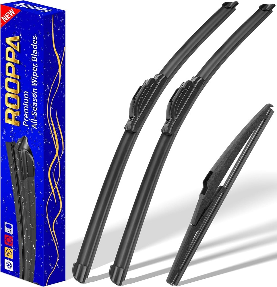 3 wipers Replacement for 2014-2021 Jeep Grand Cherokee, Windshield Wiper Blades