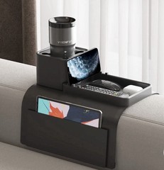 VIENFUT Couch, Armrest Organizer cupholder, Phone Stand Remote Control Storage