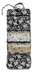 VERA BRADLEY Iconic Hanging Travel Cosmetics Organizer Holland Garden Floral