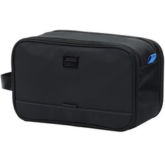 Travel Toiletry Bag for Men, Medium Water-Resistant Double-Sided Full-Open Dopp