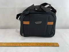 BN 15&Prime; Black Prodigy Canvas Tote Travel Bag Laptop Books Expandable Crossbody