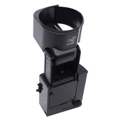 NewYall Front Center Console Cup Holder for Mercedes-Benz W203 C320 Black