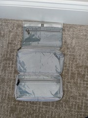 HARTMANN VINTAGE METALLIC TRIFOLD TRAVEL POUCH