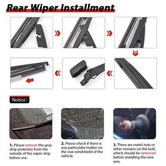 « Rear Wiper Arm Blade Kit Replacement for Acura MDX 20142017 Vehicles »