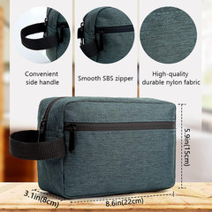 Travel Toiletry Bag for Women and Men, Water-resistant Shaving Bag for Toiletrie