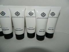 TOILETRIES Lot of 7 HADSTEN HOUSE Ocean Wave Shampoo Conditioner Bath Gel TRAVEL