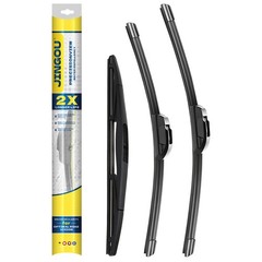 JINGOU 3pc Wiper Blades 28/12/12 Nissan Versa