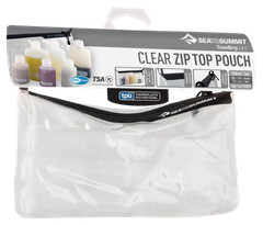 Sea to Summit Traveling Light TSA-Approved Clear Zip Pouch with Bottles