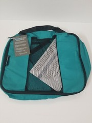 TravelWise Packing Durable Luggage Organizers Travel Packing Cubes Set Of 3 Teal