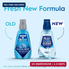 Crest Mouthwash Pro Health Complete Clean, CPC (cetylpyridinium chloride) Antigi