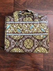 Vera Bradley SITTIN IN A TREE HANGING ORGANIZER Travel Cosmetic Toiletries Case
