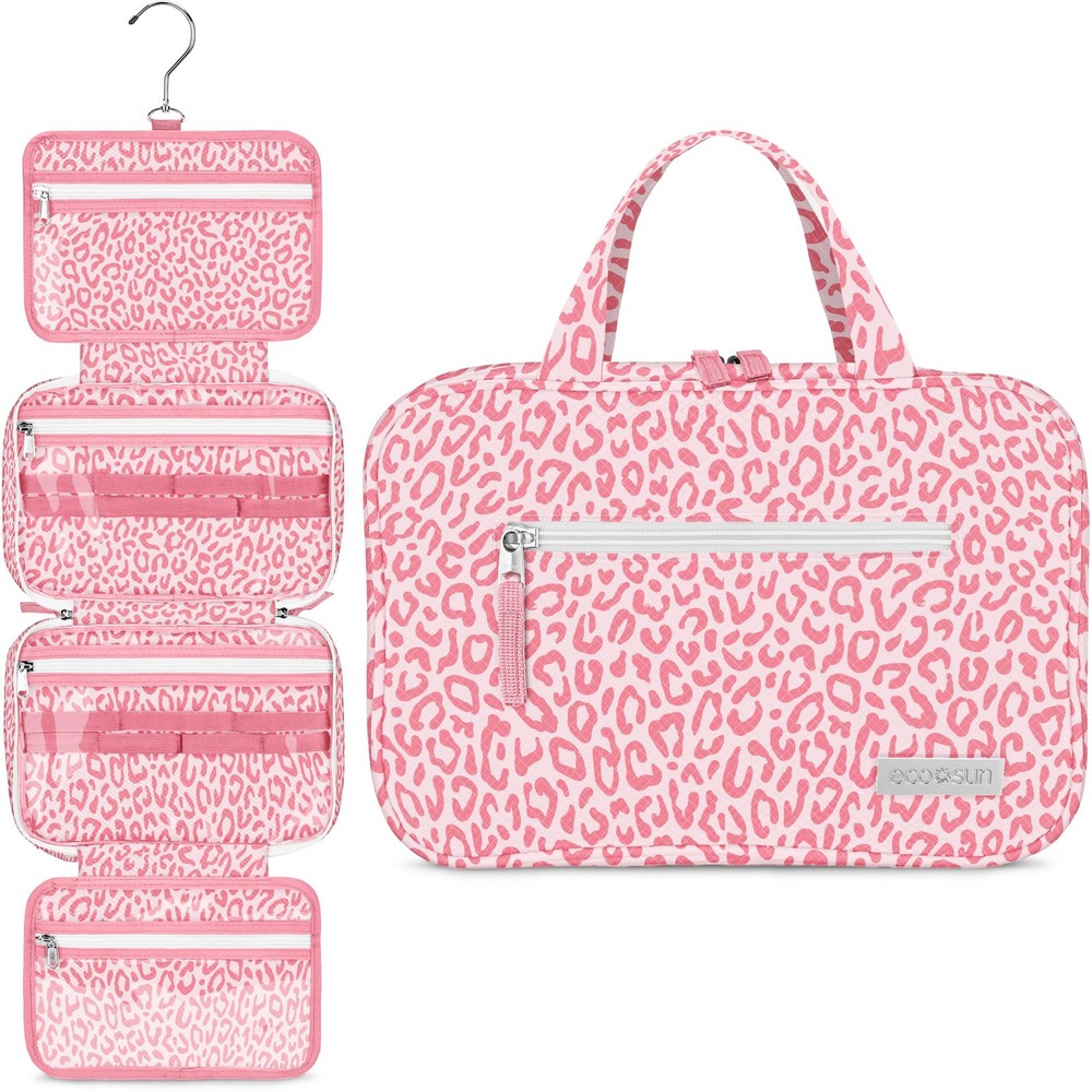 Eco Sun Hanging Travel Toiletry Bag — Designed in Hawaii — Water-resistant