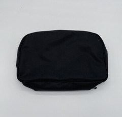 Eddie Bauer Black Hanging Travel/Toiletry Bag Mirror Mesh/Waterproof Pockets