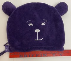 Undercover Bears Plush Bag Zippered With Wrist Strap