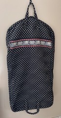 Vera Bradley retired Classic Black garment bag