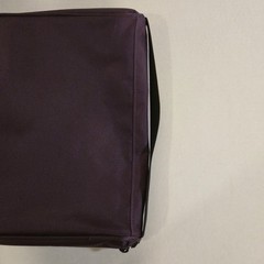Canvas Travel Organizer Multi Compartment 13x11x2.5in Bag Case Pouch